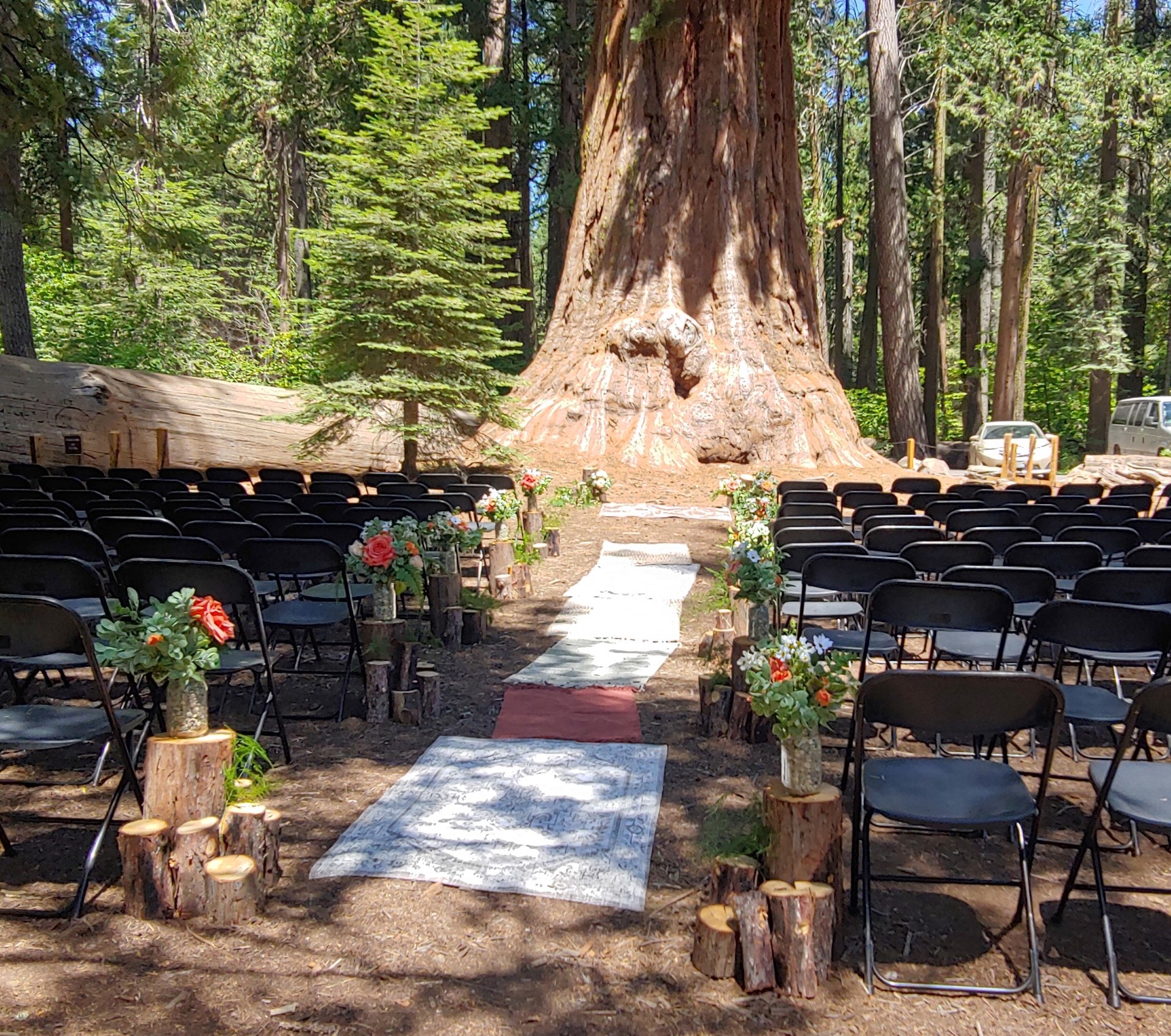 Photo of Wedding Set up at Standing Sentinel 